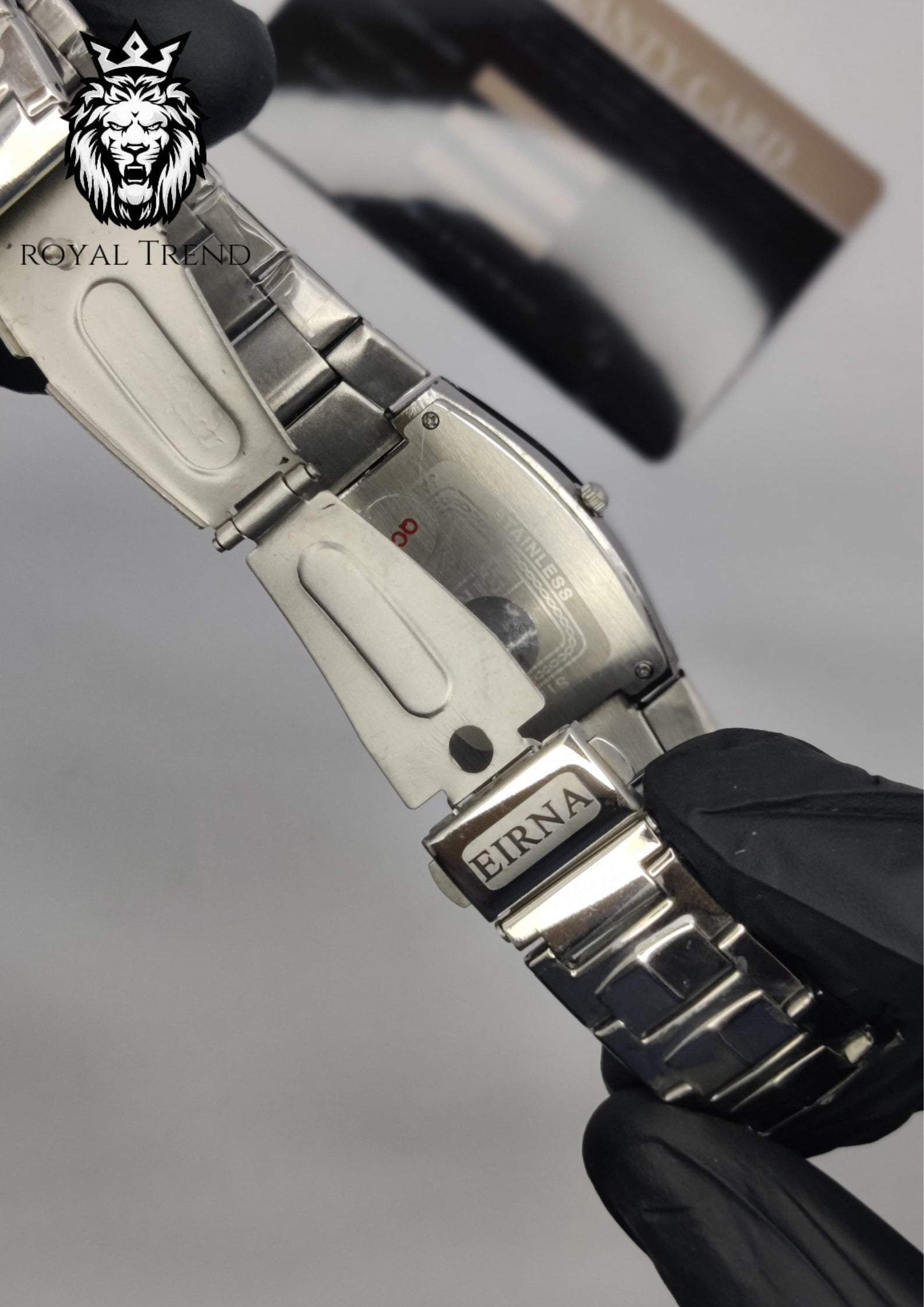 EIRNA Japan Quartz Stainless Steel Watch   RT-513