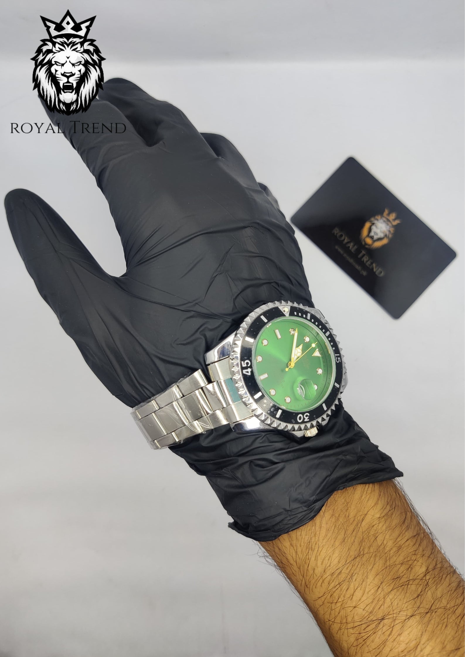 Rolex Submariner "Hulk" – Green Dial &amp; Bezel Steel Men's Watch   RT-505