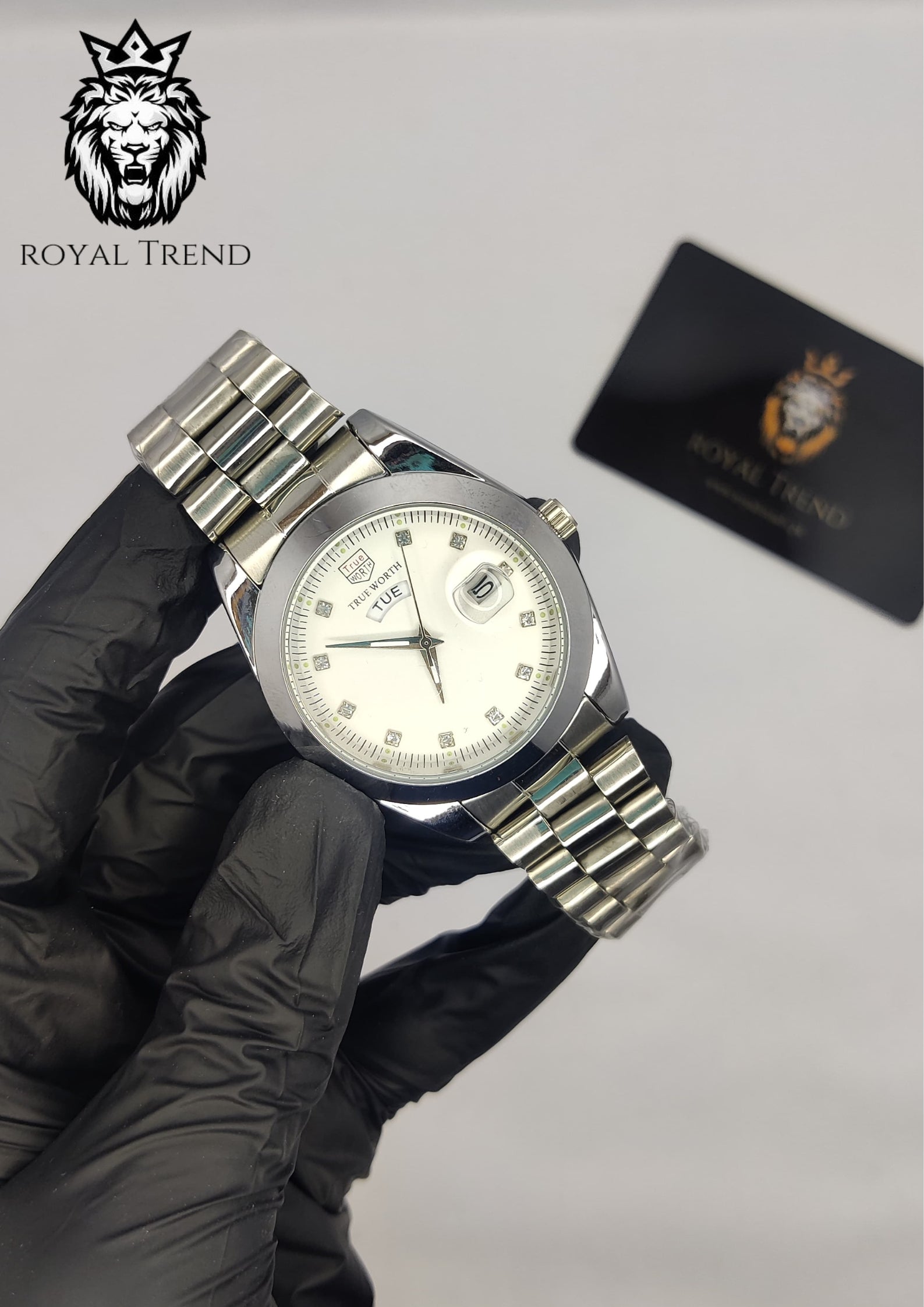 True Worth – Men’s Watch with Silver Dial       RT-506