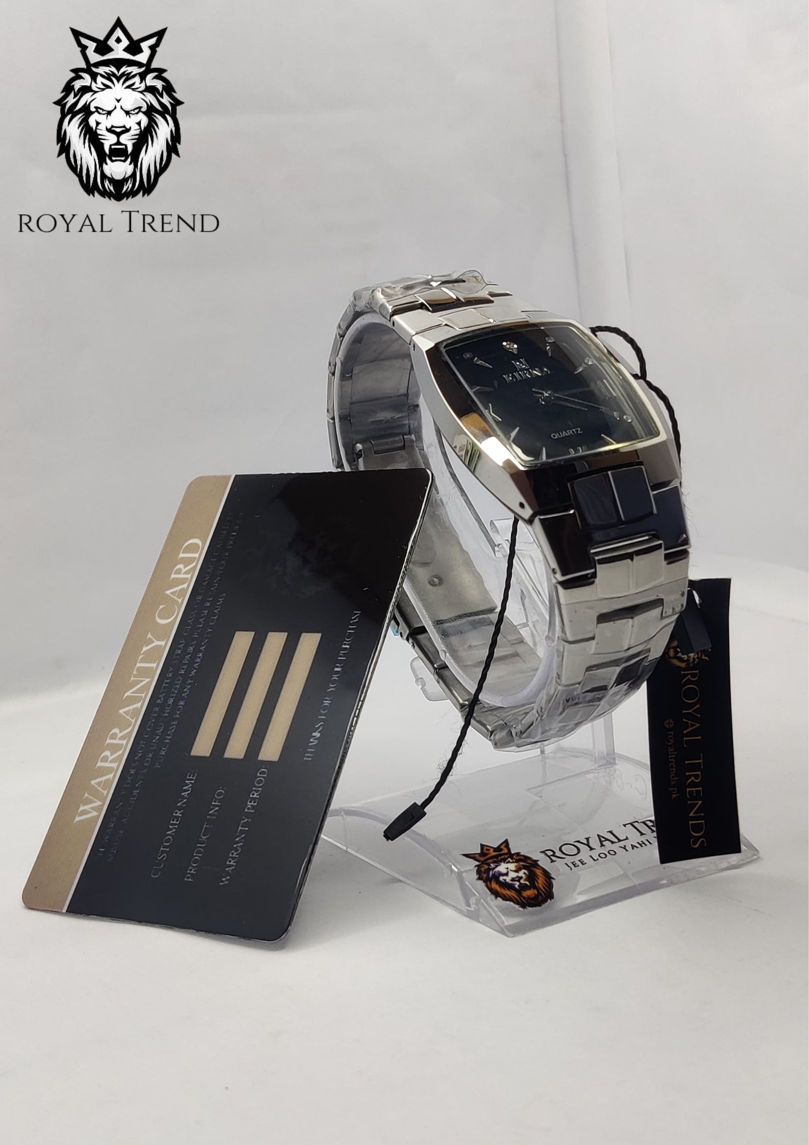 EIRNA Japan Quartz Stainless Steel Watch   RT-513