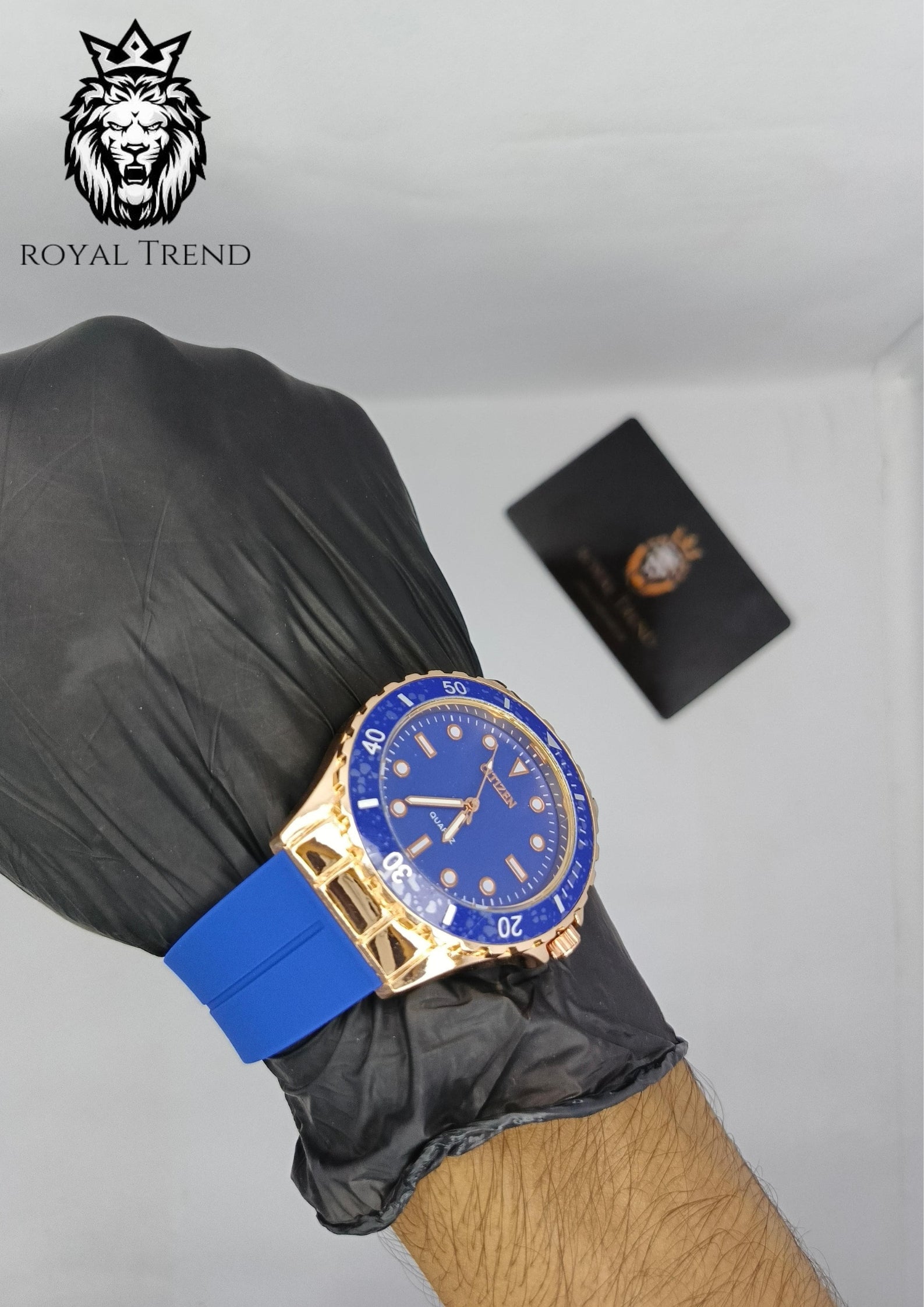 Rolex Men Watch with Silicone Strap    RT-521