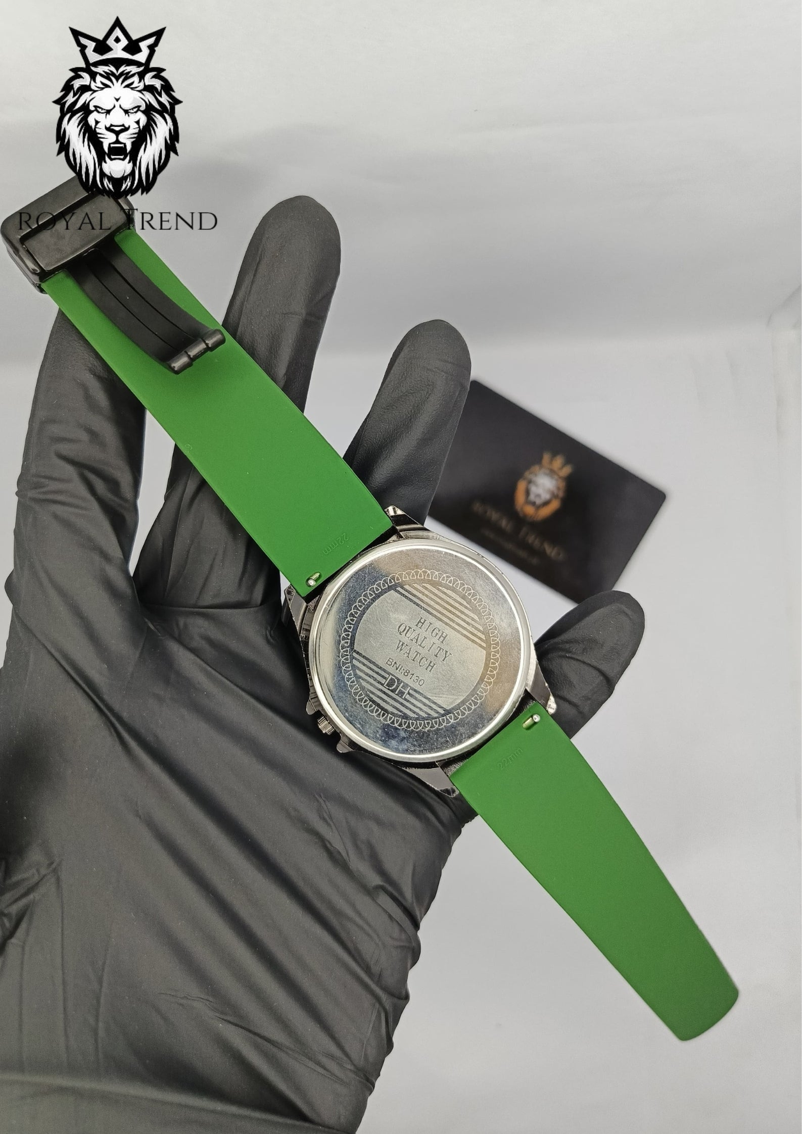 Rolex Men Watch with Silicone Strap     RT-522